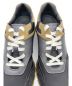 Berluti (ベルルッティ) ラントラックトリノスニーカー ブラック×ブラウン サイズ:6 1/2 Run Track Torino レザー×スエード：39800円