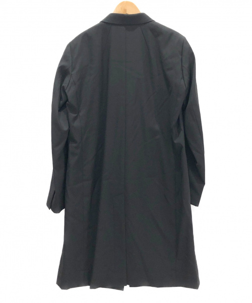 CELINE（セリーヌ）CELINE (セリーヌ) ボタンレスロングジャケット ブラック サイズ:34の古着・服飾アイテム