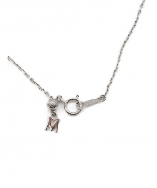 MIKIMOTO（ミキモト）MIKIMOTO (ミキモト) ガーネットパールネックレス サイズ:- K18WG ダイヤモンド デマントイドガーネットの古着・服飾アイテム