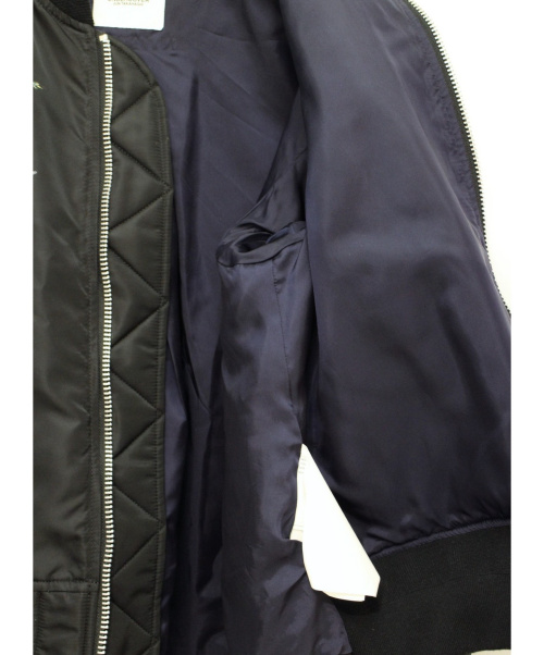 sacai（サカイ）sacai (サカイ) 20SS Customized MA-1 Blouson ブラック サイズ:2の古着・服飾アイテム