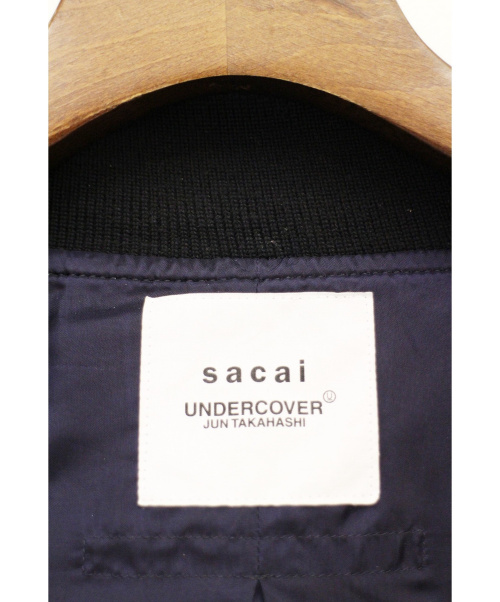 sacai（サカイ）sacai (サカイ) 20SS Customized MA-1 Blouson ブラック サイズ:2の古着・服飾アイテム