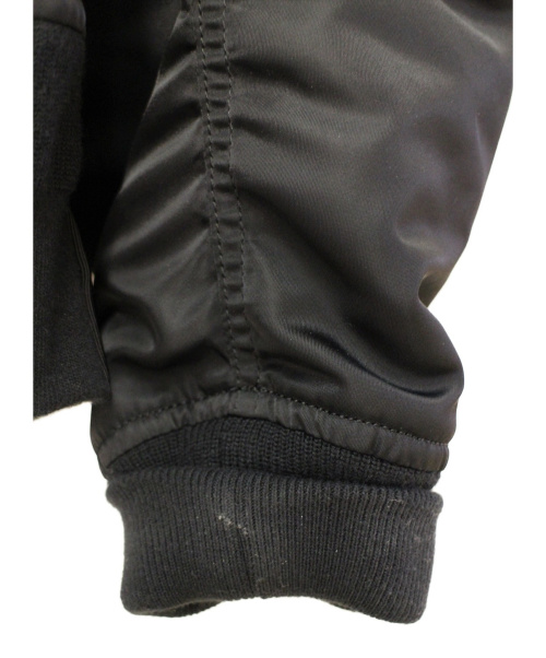 sacai（サカイ）sacai (サカイ) 20SS Customized MA-1 Blouson ブラック サイズ:2の古着・服飾アイテム