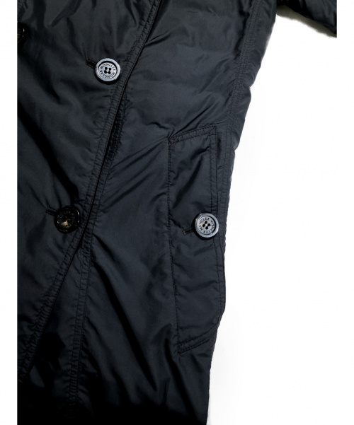 MONCLER（モンクレール）MONCLER (モンクレール) ナイロントレンチコート ブラック サイズ:1の古着・服飾アイテム