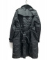 MONCLER (モンクレール) ナイロントレンチコート ブラック サイズ:1：34800円