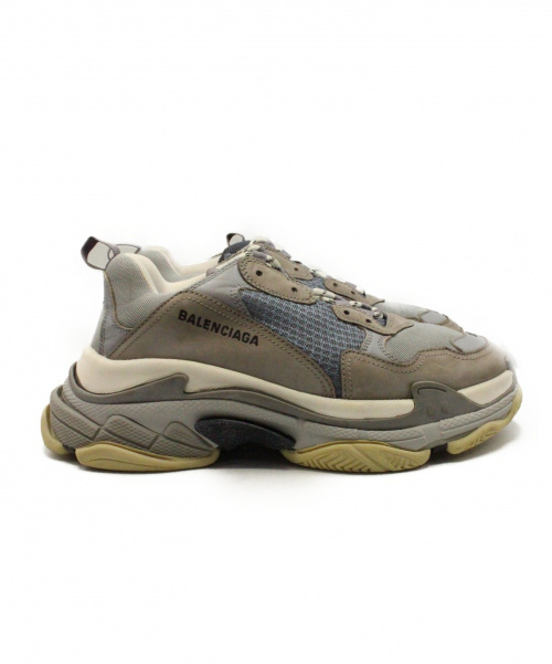 BALENCIAGA（バレンシアガ）BALENCIAGA (バレンシアガ) トリプル S グレー サイズ:43 536737の古着・服飾アイテム