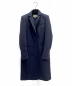 GUCCI（グッチ）の古着「チェスターコート」｜ネイビー