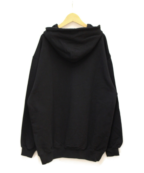 BALENCIAGA（バレンシアガ）BALENCIAGA (バレンシアガ) スモールロゴパーカー ブラック サイズ:Mの古着・服飾アイテム