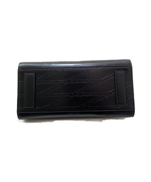 BALENCIAGA（バレンシアガ）BALENCIAGA (バレンシアガ) ロゴ型押し2WAYバッグ ブラック 580664 1000.W.535269の古着・服飾アイテム