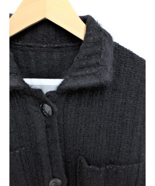CHANEL（シャネル）CHANEL (シャネル) ココマークボタンウールジャケット ブラック サイズ:34の古着・服飾アイテム