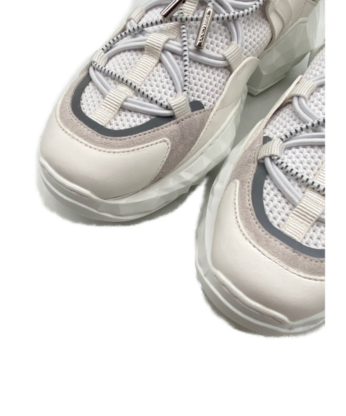 JIMMY CHOO（ジミーチュウ）JIMMY CHOO (ジミーチュウ) DIAMOND TRAIL SNEAKER オプティカルホワイト サイズ:38 DIAMOND TRAILの古着・服飾アイテム