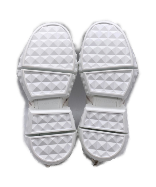 JIMMY CHOO（ジミーチュウ）JIMMY CHOO (ジミーチュウ) DIAMOND TRAIL SNEAKER オプティカルホワイト サイズ:38 DIAMOND TRAILの古着・服飾アイテム