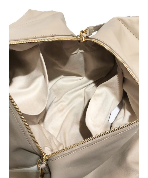 Maison Margiela（メゾンマルジェラ）Maison Margiela (メゾンマルジェラ) レザーショルダーバッグ ベージュ サイズ:- 未使用品 S56WG0064の古着・服飾アイテム