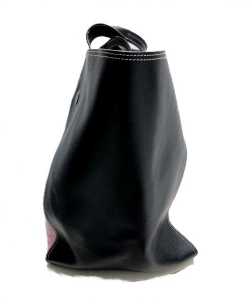 CELINE（セリーヌ）CELINE (セリーヌ) タイダイトートバッグ ピンク×ブラック サイズ:-の古着・服飾アイテム