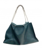 CELINEセリーヌ）の古着「Large Sloutchy Tote」｜グリーン
