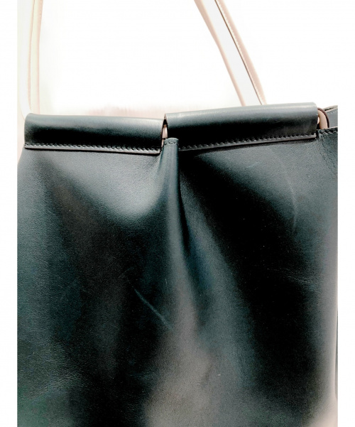 CELINE（セリーヌ）CELINE (セリーヌ) Large Sloutchy Tote グリーン サイズ:- トートバッグの古着・服飾アイテム