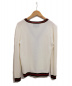 GUCCI (グッチ) ニットカーディガン オフホワイト サイズ:S：24800円
