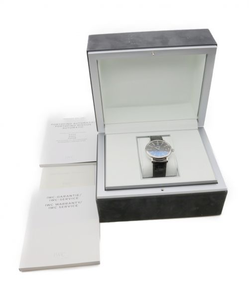 IWC（アイダブリューシー）IWC (インターナショナルウォッチカンパニ) ポートフィノ オートマティック37 グレー文字盤 サイズ:37  IW458102 オートマチック 12Pダイヤの古着・服飾アイテム