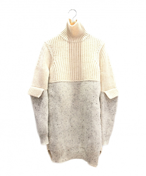 CELINE（セリーヌ）CELINE (セリーヌ) タートルネックニット アイボリー サイズ:XSの古着・服飾アイテム