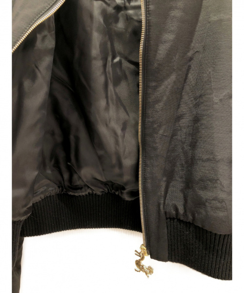 LOEWE（ロエベ）LOEWE (ロエベ) ボンバージャケット ブラック サイズ:40の古着・服飾アイテム