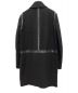 Maison Margiela (メゾンマルジェラ) ウールカシミヤ切替チェスターコート ブラック サイズ:40：59800円
