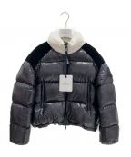 MONCLERモンクレール）の古着「ショートダウンジャケット」｜ブラック