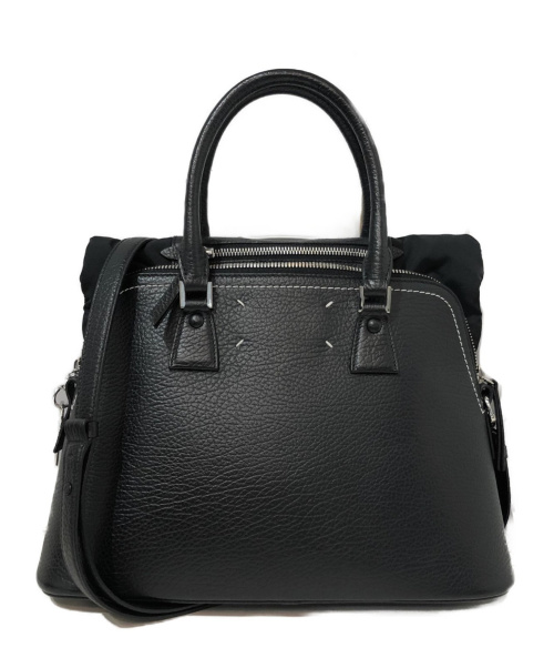 Maison Margiela（メゾンマルジェラ）Maison Margiela (メゾンマルジェラ) 5AC 2WAYショルダーバッグ  ブラック サイズ:ミディアム 5AC S56WG0093の古着・服飾アイテム