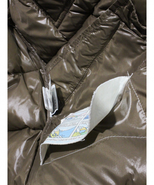 MONCLER（モンクレール）MONCLER (モンクレール) K2スペシャル ワッペン付ダウンジャケット ブラウン サイズ:2の古着・服飾アイテム