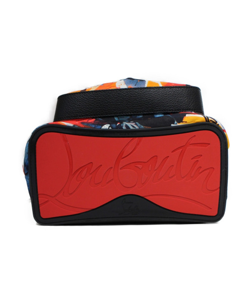 Christian Louboutin（クリスチャン・ルブタン）Christian Louboutin (クリスチャン・ルブタン) スタッズデイパック レッド サイズ:- 1195152の古着・服飾アイテム