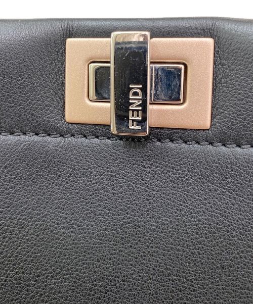 FENDI（フェンディ）FENDI (フェンディ) ミニピーカブー ブラック サイズ:-の古着・服飾アイテム