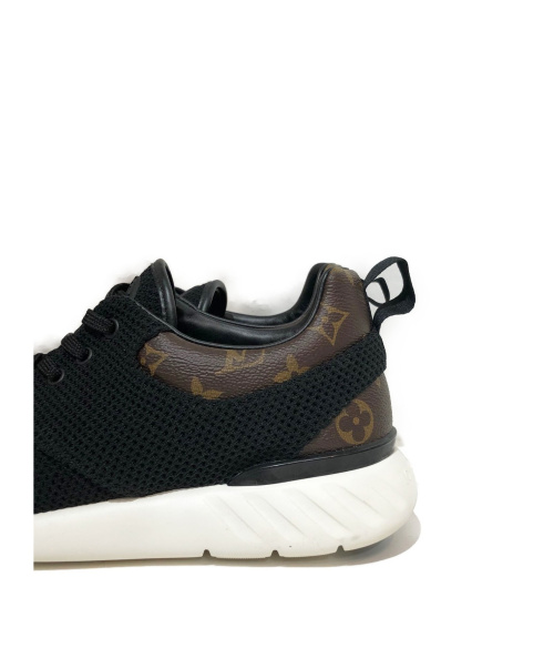 LOUIS VUITTON（ルイ ヴィトン）LOUIS VUITTON (ルイ・ヴィトン) ファストレーンライン スニーカー ブラック×ブラウン サイズ:7 1/2 ファストレーン GO 0177の古着・服飾アイテム