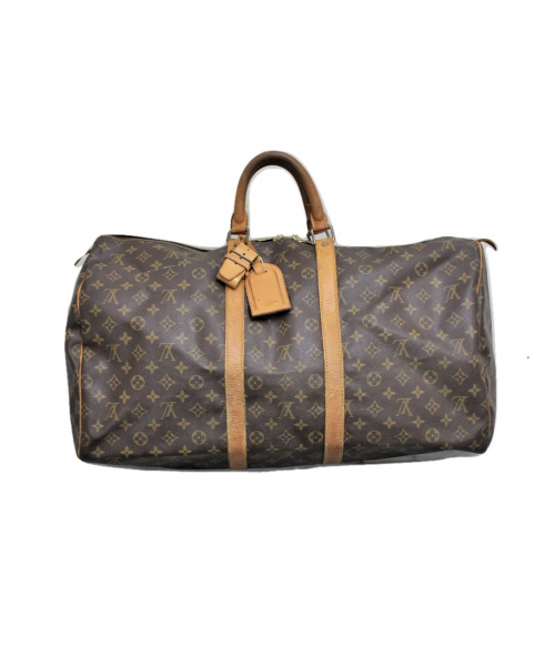 LOUIS VUITTON（ルイ ヴィトン）LOUIS VUITTON (ルイ ヴィトン) キーポル55 ブラウン サイズ:55 モノグラム M41424 893の古着・服飾アイテム