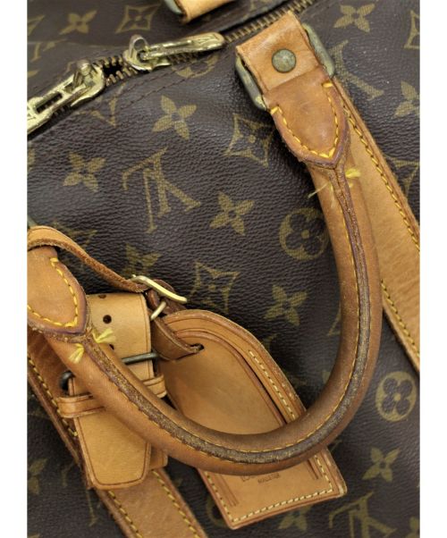 LOUIS VUITTON（ルイ ヴィトン）LOUIS VUITTON (ルイ ヴィトン) キーポル55 ブラウン サイズ:55 モノグラム M41424 893の古着・服飾アイテム