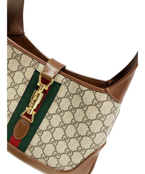 GUCCI（グッチ）GUCCI (グッチ) スモールホーボーバッグ サイズ:- GGスプリーム 636706 213317の古着・服飾アイテム