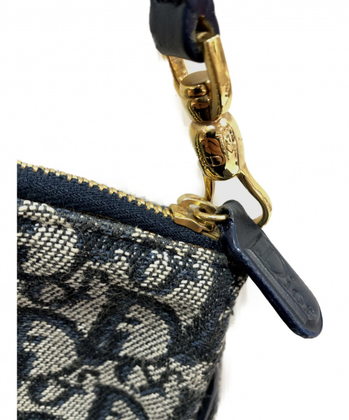 Christian Dior（クリスチャン ディオール）Christian Dior (クリスチャン ディオール) サドルポーチ ネイビー サイズ:- トロッターの古着・服飾アイテム