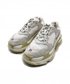 BALENCIAGAバレンシアガ）の古着「Triple S」｜オフホワイト