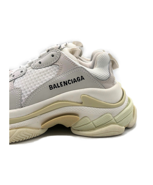 BALENCIAGA（バレンシアガ）BALENCIAGA (バレンシアガ) Triple S オフホワイト サイズ:24.5 Triple s 524036の古着・服飾アイテム