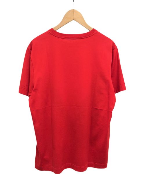 LOUIS VUITTON（ルイ ヴィトン）LOUIS VUITTON (ルイ ヴィトン) ガストンVパッチTシャツ レッド サイズ:Mの古着・服飾アイテム