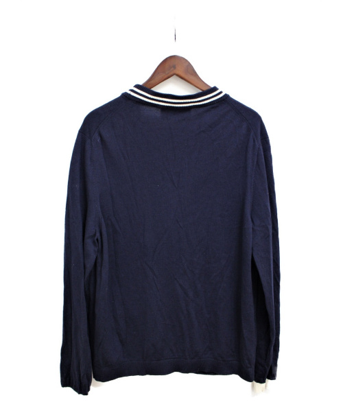 GUCCI（グッチ）GUCCI (グッチ) ビーパッチカーディガン ネイビー サイズ:XXLの古着・服飾アイテム