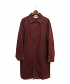 MARNIマルニ）の古着「19SS ステッチステンカラーコート」｜ボルドー