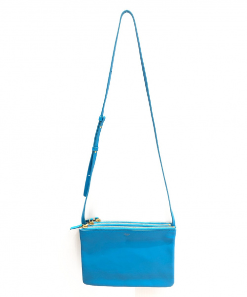 CELINE（セリーヌ）CELINE (セリーヌ) トリオラージ ブルー U-MM-0124の古着・服飾アイテム
