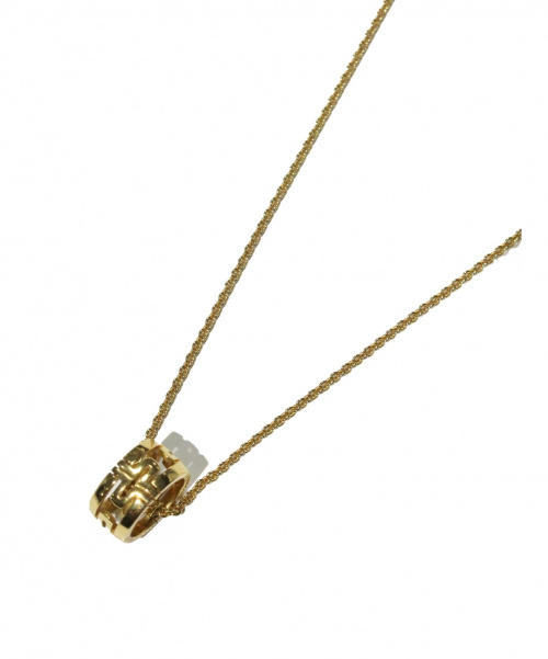 BVLGARI（ブルガリ）BVLGARI (ブルガリ) パレンテシ ラウンドネックレス CL854268 2331VI ゴールドの古着・服飾アイテム