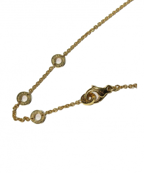 BVLGARI（ブルガリ）BVLGARI (ブルガリ) パレンテシ ラウンドネックレス CL854268 2331VI ゴールドの古着・服飾アイテム