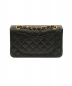 CHANEL (シャネル) ダブルフラップマトラッセ ブラック サイズ:23 マトラッセ23：348000円