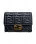 FENDI（フェンディ）の古着「ナッパレザーミディアムウォレット」｜ブラック