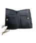 中古・古着 FENDI (フェンディ) ナッパレザーミディアムウォレット ブラック サイズ:-：42800円