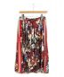GUCCI（グッチ）の古着「フローラルテクニカルジャージースカート」｜ベージュ