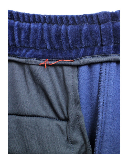 GUCCI（グッチ）GUCCI (グッチ) 20SS ルーズシェニールジョギングベロアトラックパンツ ブルー サイズ:Sの古着・服飾アイテム