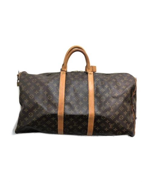LOUIS VUITTON（ルイ ヴィトン）LOUIS VUITTON (ルイ ヴィトン) キーポル・バンドリエール 55 ブラウン サイズ:55 モノグラム M41414 VI0930の古着・服飾アイテム