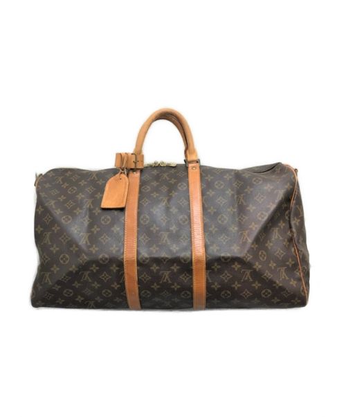 LOUIS VUITTON（ルイ ヴィトン）LOUIS VUITTON (ルイ ヴィトン) キーポル・バンドリエール 55 ブラウン サイズ:55 モノグラム M41414 VI0930の古着・服飾アイテム