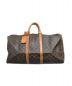 LOUIS VUITTON（ルイ ヴィトン）の古着「キーポル・バンドリエール 55」｜ブラウン
